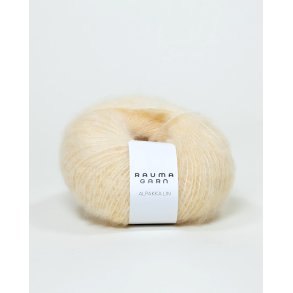 Rauma Garn - Alpakka Lin - alpaca/hr/uld garn - Kremgul (1398) - 50g