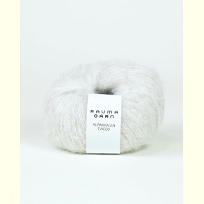 Rauma Garn - Alpakka Lin - alpaca/h�r/uld garn - Tweed Natur (18166) - 50g