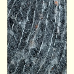 Rauma Garn - Alpakka Lin - alpaca/h�r/uld garn - Tweed M�rk Gr� (21266) - 50g