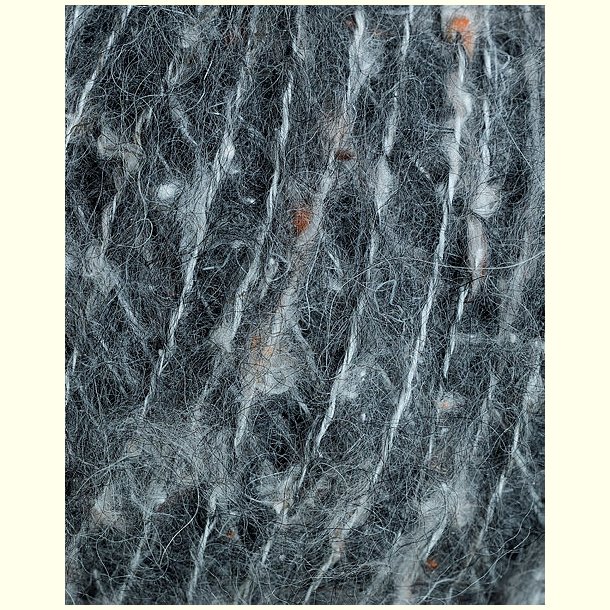 Rauma Garn - Alpakka Lin - alpaca/h�r/uld garn - Tweed M�rk Gr� (21266) - 50g