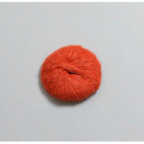 Rauma Garn - Alpakka Lin - alpaca/hr/uld garn - Orange (1354) - 50g