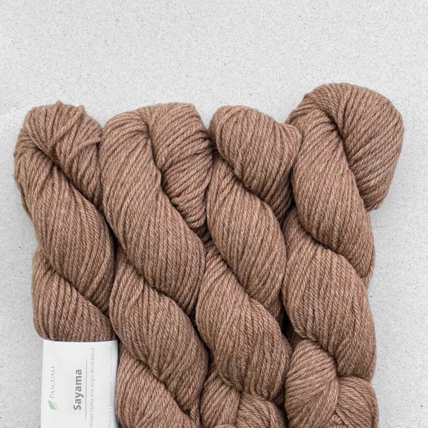 Pascuali - Sayama - lama/hjlandsuld garn - Almond 310 - 50g