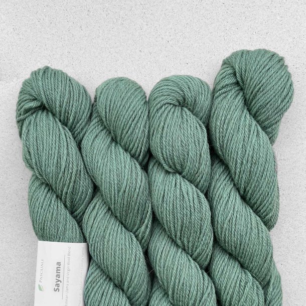 Pascuali - Sayama - lama/hjlandsuld garn - Aloe Vera 315 - 50g