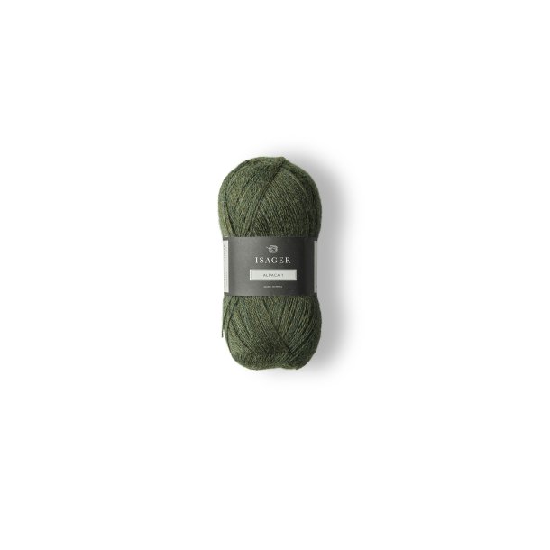 Isager - Alpaca 1 - Alpaca garn - Fv. Forest - 50g