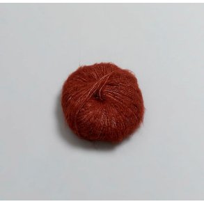 Rauma Garn - Alpakka Lin - alpaca/hr/uld garn - Rubinrd (1387) - 50g
