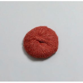 *Rauma Garn - Alpakka Lin - alpaca/hr/uld garn - Dmpet Rd (6932) - 50g