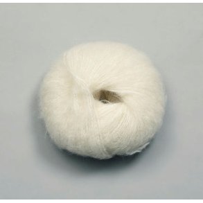 Rauma Garn - Alpakka Lin - alpaca/hr/uld garn - Hvid (811) - 50g
