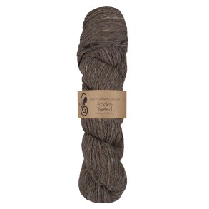 Viking Garn - Andes Tweed - Alpaca og Merino uldgarn - Mellembrun 209 - 50g