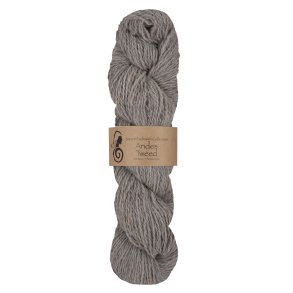 Viking Garn - Andes Tweed - Alpaca og Merino uldgarn - Lys gr� 213 - 50g