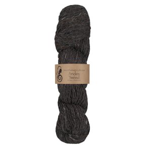Viking Garn - Andes Tweed - Alpaca og Merino uldgarn - Koks 217 - 50g