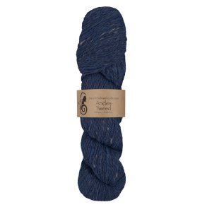 Viking Garn - Andes Tweed - Alpaca og Merino uldgarn - Marine 226 - 50g