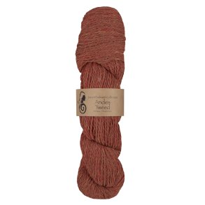 Viking Garn - Andes Tweed - Alpaca og Merino uldgarn - Rust 253 - 50g