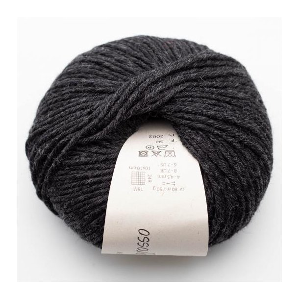 BC Garn - Semilla Grosso GOTS - uldgarn - Antracit (030) - 50g