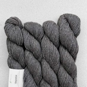 Pascuali - Sayama - lama/hjlandsuld garn - Antracite 311 - 50g