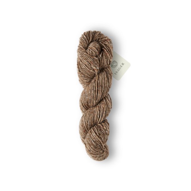 Isager - Aran Tweed - Uldgarn - Light Brown - 100g