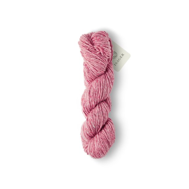 Isager - Aran Tweed - Uldgarn - Rose - 100g
