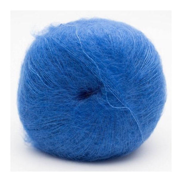 *Kremke Soul Wool - Silky Kid Mohair garn - Azur bl (12_122) - 25g