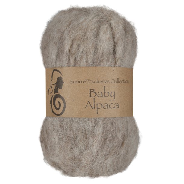 Viking Garn - Baby Alpaca - Alpaca garn - Beige 307 - 25g