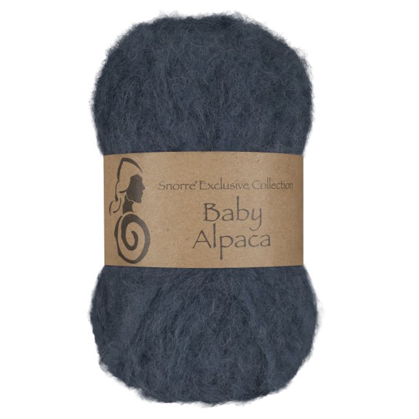 Viking Garn - Baby Alpaca - Alpaca garn - Jeansbl� 327 - 25g