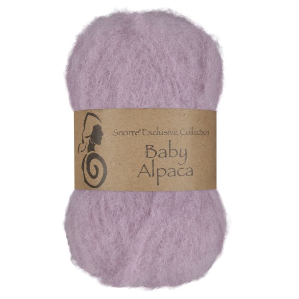 Viking Garn - Baby Alpaca - Alpaca garn - Lilla 367 - 25g