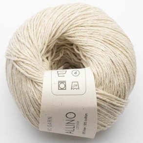 BC Garn - Allino - hr/bomuldsgarn - Beige (04) - 50g