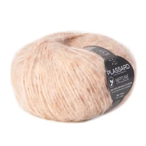 Plassard - Neptune - alpaca/bomuld/mohair garn - Beige (80) - 50g
