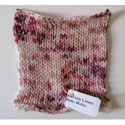 Cowgirl Blues - Merino Linen Gradient - Merinould og hrgarn - "From a Distance" - 100g