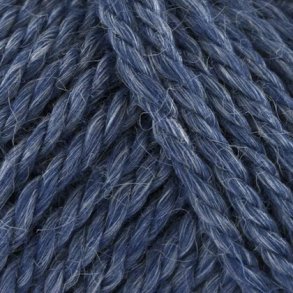 Onion Garn - No.6 Organic Wool + Nettles - uld/nldefiber garn - Bl Jeans 602 - 50g
