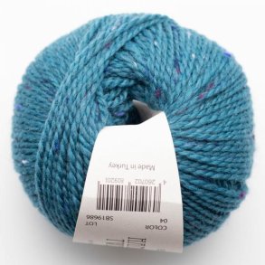 BC Garn - Hamelton Tweed 1 GOTS - uldgarn - Bl (04) - 50g