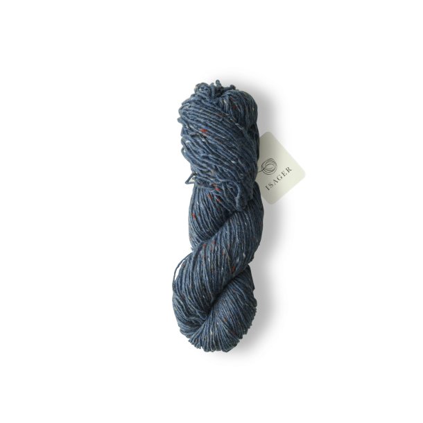 Isager - Aran Tweed - Uldgarn - Blue - 100g