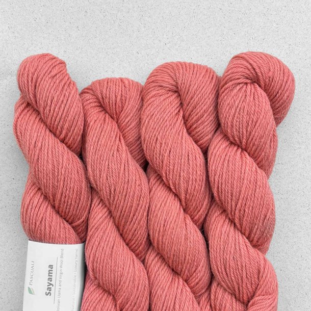 Pascuali - Sayama - lama/hjlandsuld garn - Blush 302 - 50g