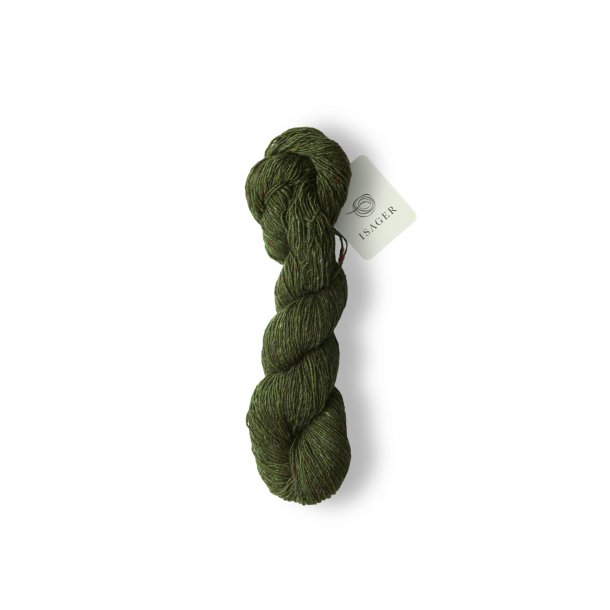Isager - Tweed - Uld/Mohair garn - Bottle Green - 50g