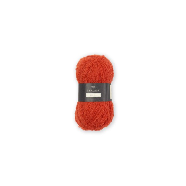 Isager - Boucl&eacute; - Alpaca uldgarn - Fv. 28 - 50g