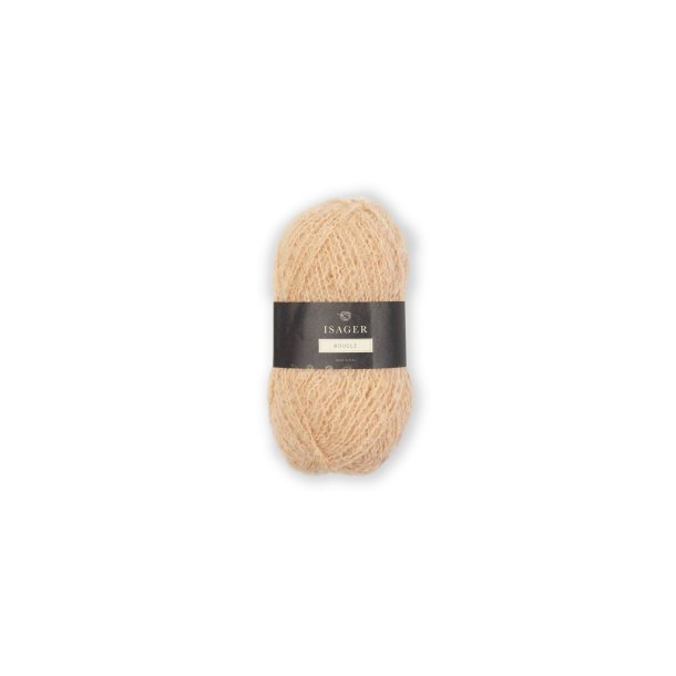 Isager - Boucl - Alpaca uldgarn - Fv. 62 - 50g