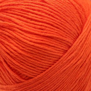 BC Garn - Alba GOTS - bomuldsgarn - Brndt orange (36) - 50g