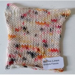 Cowgirl Blues - Merino Linen Gradient - Merinould og hrgarn - "Weekend Special" - 100g