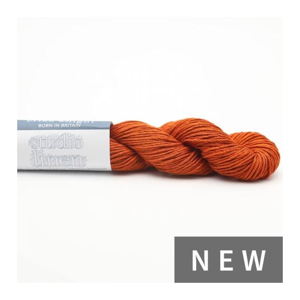 Erika Knight - Studio Linen - hrgarn - Brick (422) - 50g