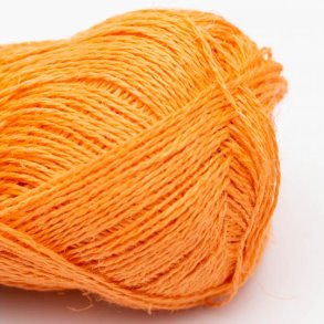 BC Garn - Lino - hrgarn - Bright Orange 37 - 50g