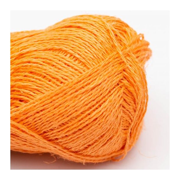 BC Garn - Lino - hrgarn - Bright Orange 37 - 50g