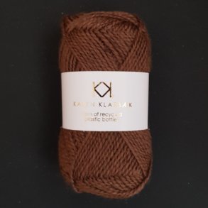 Karen Klarbk - Recycled Bottle Yarn - polyester garn - Bronze 3012 - 50g