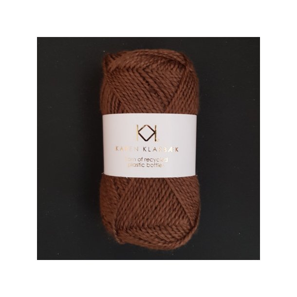 Karen Klarbk - Recycled Bottle Yarn - polyester garn - Bronze 3012 - 50g
