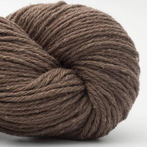 BC Garn - Northern Lights GOTS - silke/uld garn - Brun (07) - 100g