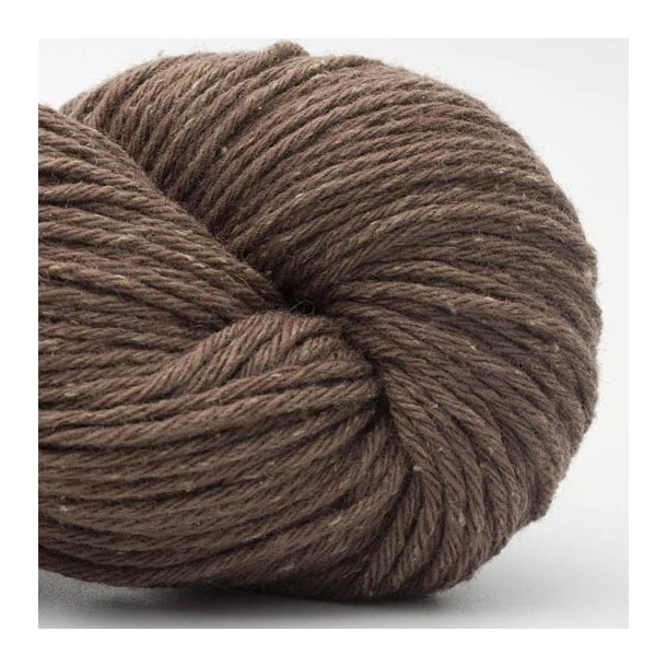 BC Garn - Northern Lights GOTS - silke/uld garn - Brun (07) - 100g