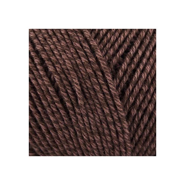 Onion Garn - Fino Organic Cotton + Merino Wool - bomuld/uldgarn - Brun (516) - 50g