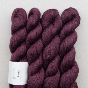 Pascuali - Pinta - silke/ramie/merino uldgarn - Burgundy (115) - 50g