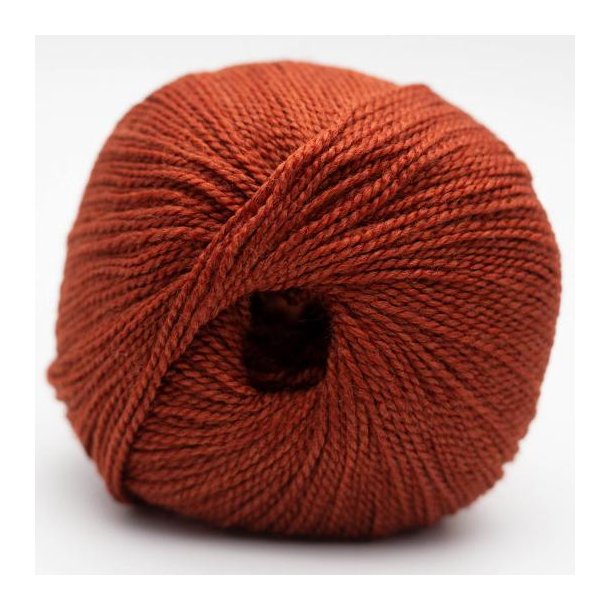BC Garn - Semilla Silkbloom GOTS - Uld/silke garn - Burnt Orange (011) - 50g