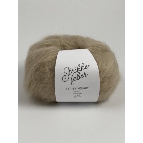Strikkefeber - Fluffy Mohair - Mohair/uld garn - Buttercream 029 - 50g