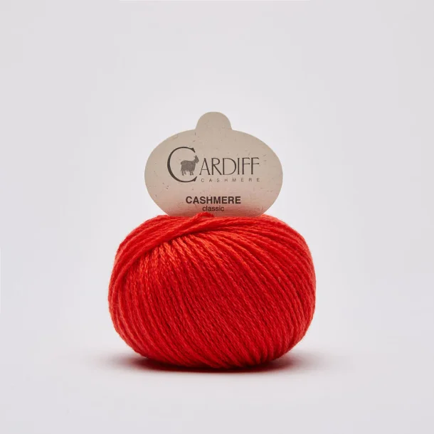 Cardiff Cashmere - Cashmere Classic uldgarn - Hermes 517 - 25g
