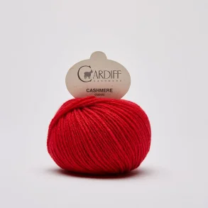 Cardiff Cashmere - Cashmere Classic uldgarn - Gerbera 564 - 25g