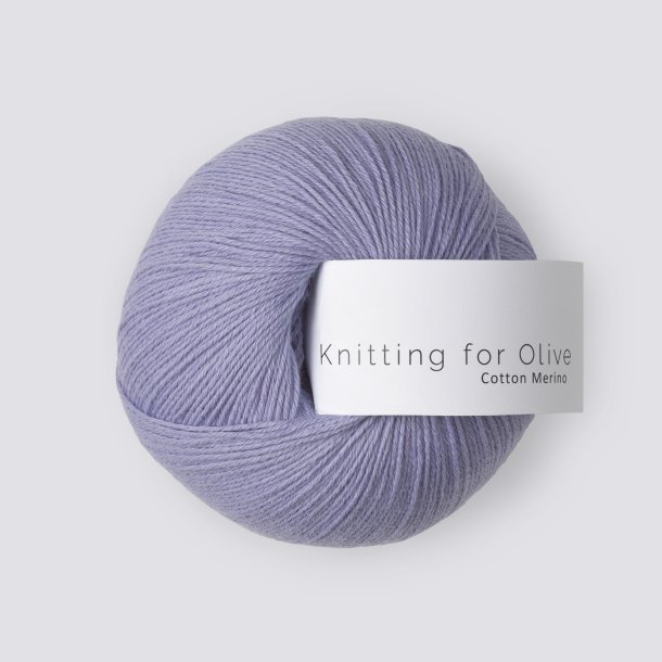 Knitting for Olive - Cotton Merino - Bomuld/Merino garn - Bl�b�ris - 50g